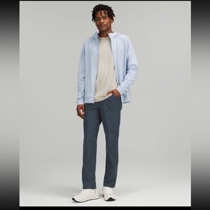 Lululemon ABC Slim Fit 5 Pocket Pant. Warpstreme.  Iron Blue.  33x31.